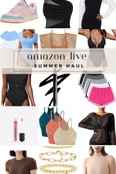 Items from my Amazon Live Summer Haul! I go live every Friday night 5:30 pm PST/8:30 pm EST. 