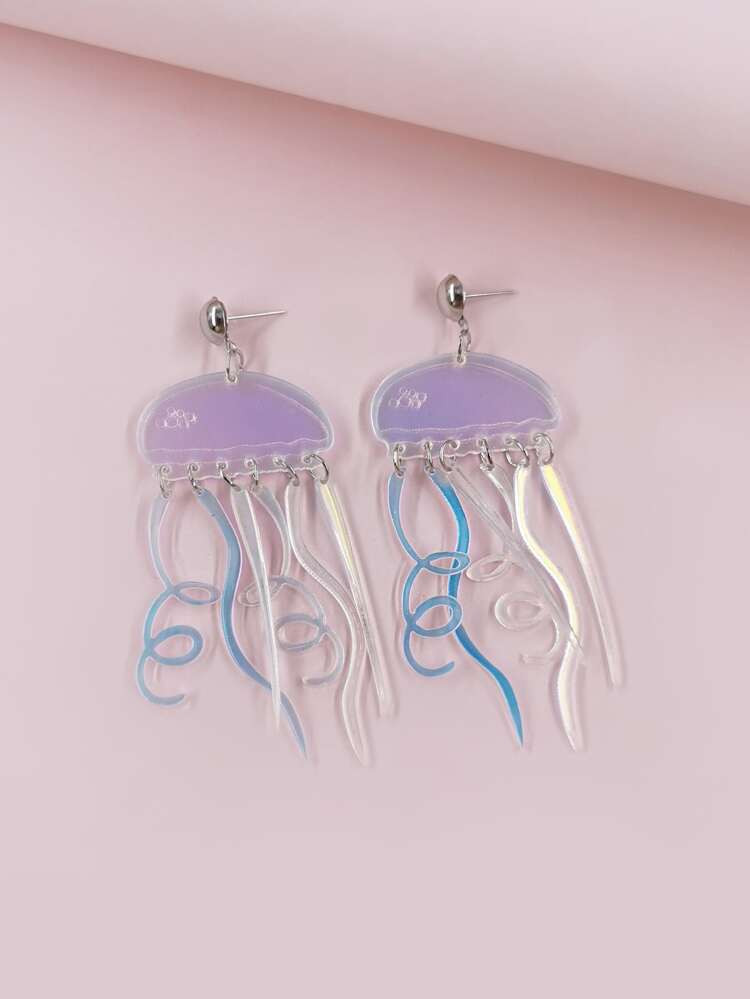 Jellyfish Design Drop Earrings | SHEIN