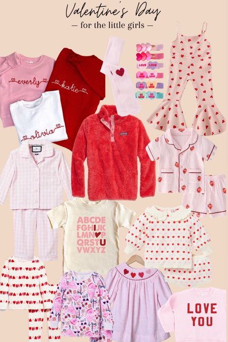 Valentine’s Day outfit + pajamas for the toddler and little girls in your life. 💕💌❤️

#LTKGiftGuide #LTKkids #LTKSeasonal