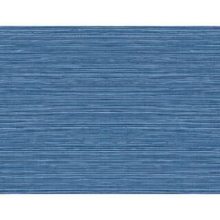 Luxe Haven Coastal Blue Luxe Sisal Peel and Stick Wallpaper (Covers 40.5 sq. ft.) | The Home Depot