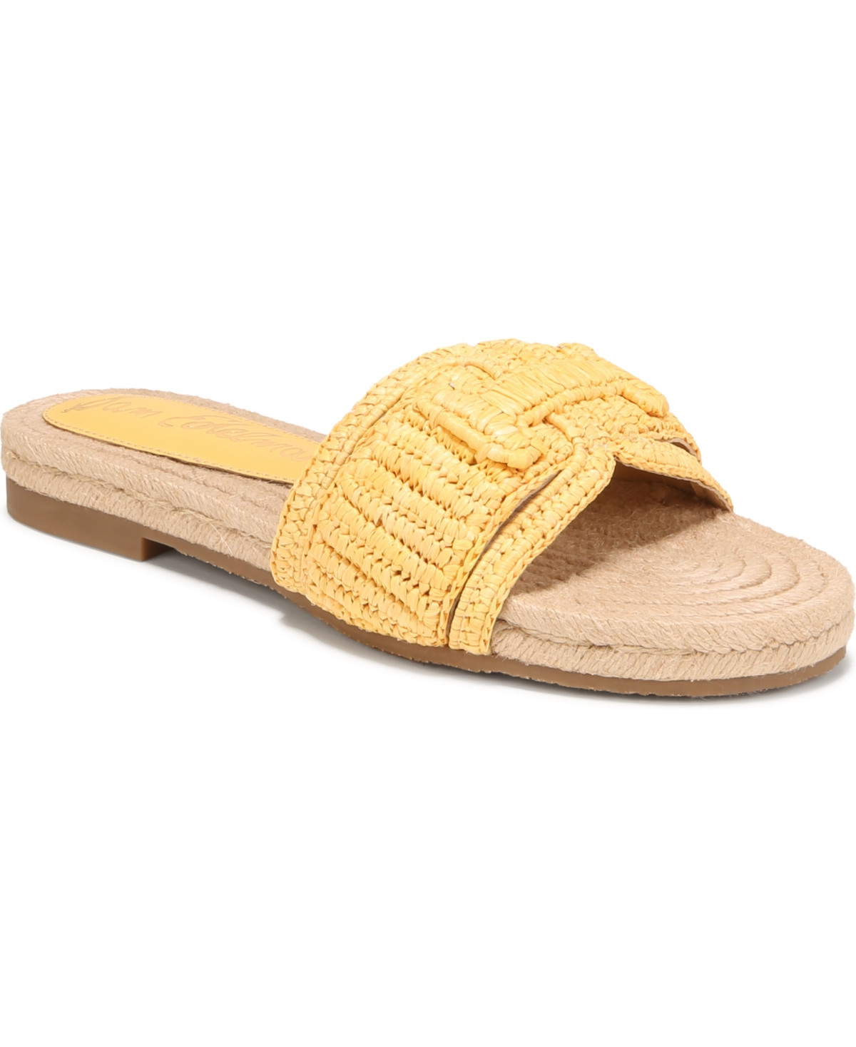 Sam Edelman Women's Miya Slide Sandals - Warm Marigold | Macy's
