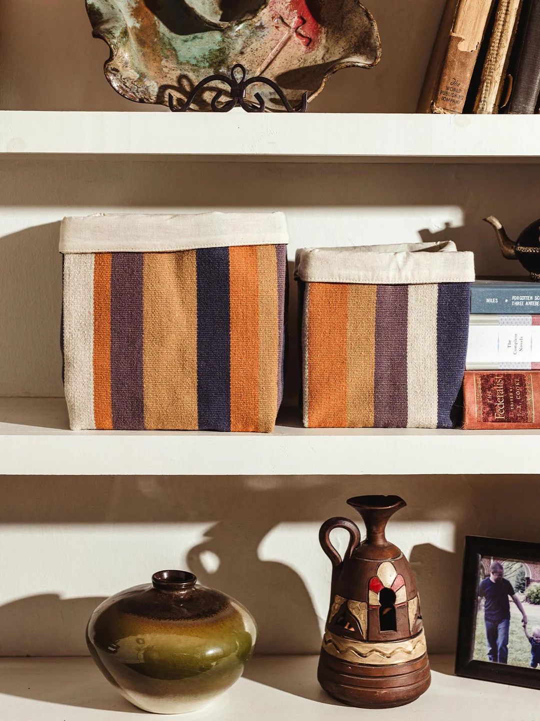 Dayflower Wool Storage Baskets | Joffa Marketplace