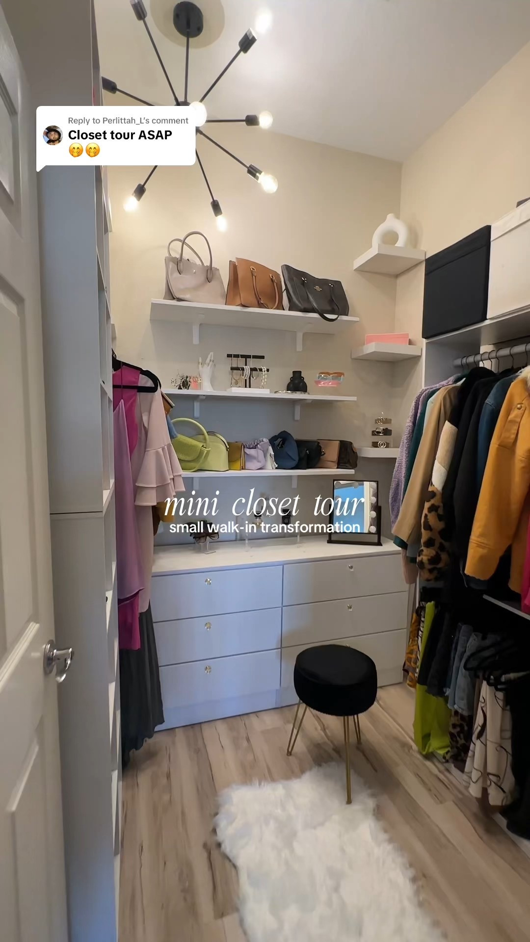 Small Closet Makeover 

#LTKFindsUnder50 #LTKU #LTKHome
