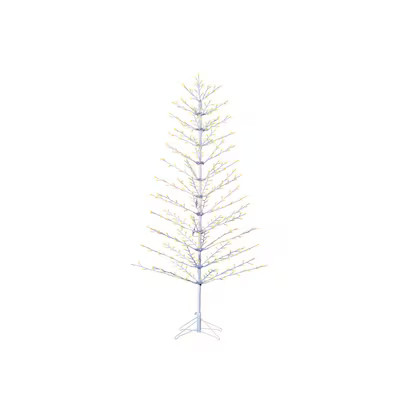 GE 7-ft LED RGB Branch Christmas Tree Decoration Lowes.com | Lowe's