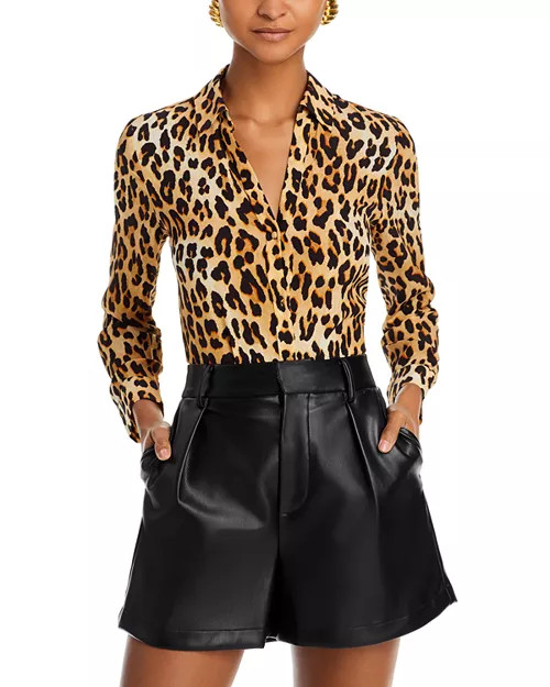 Eloise Leopard Print Blouse | Bloomingdale's (US)