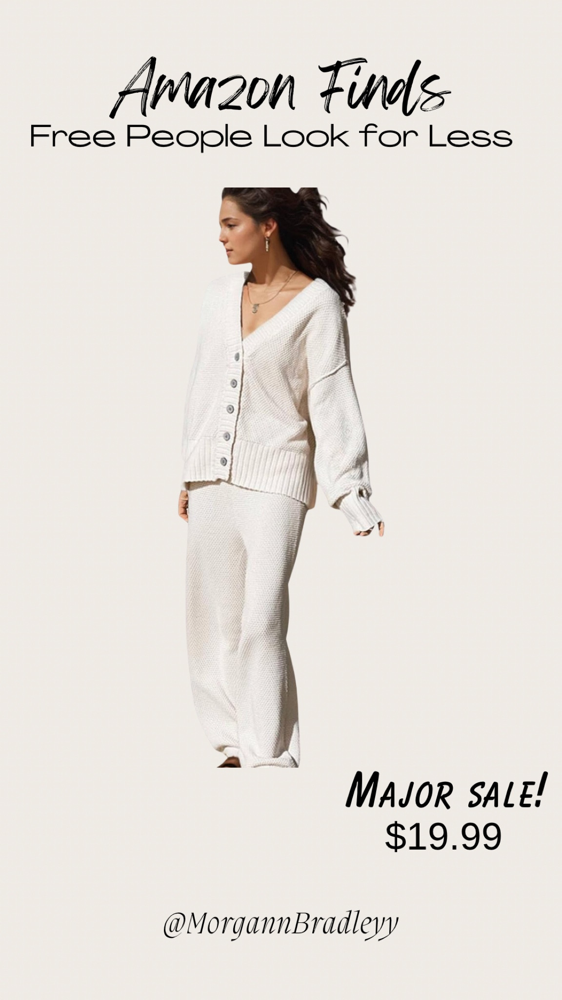 Amazon find 2 piece sweater set
Free people look for less
MAJOR SALE!


#LTKMostLoved #LTKfindsunder50 #LTKsalealert