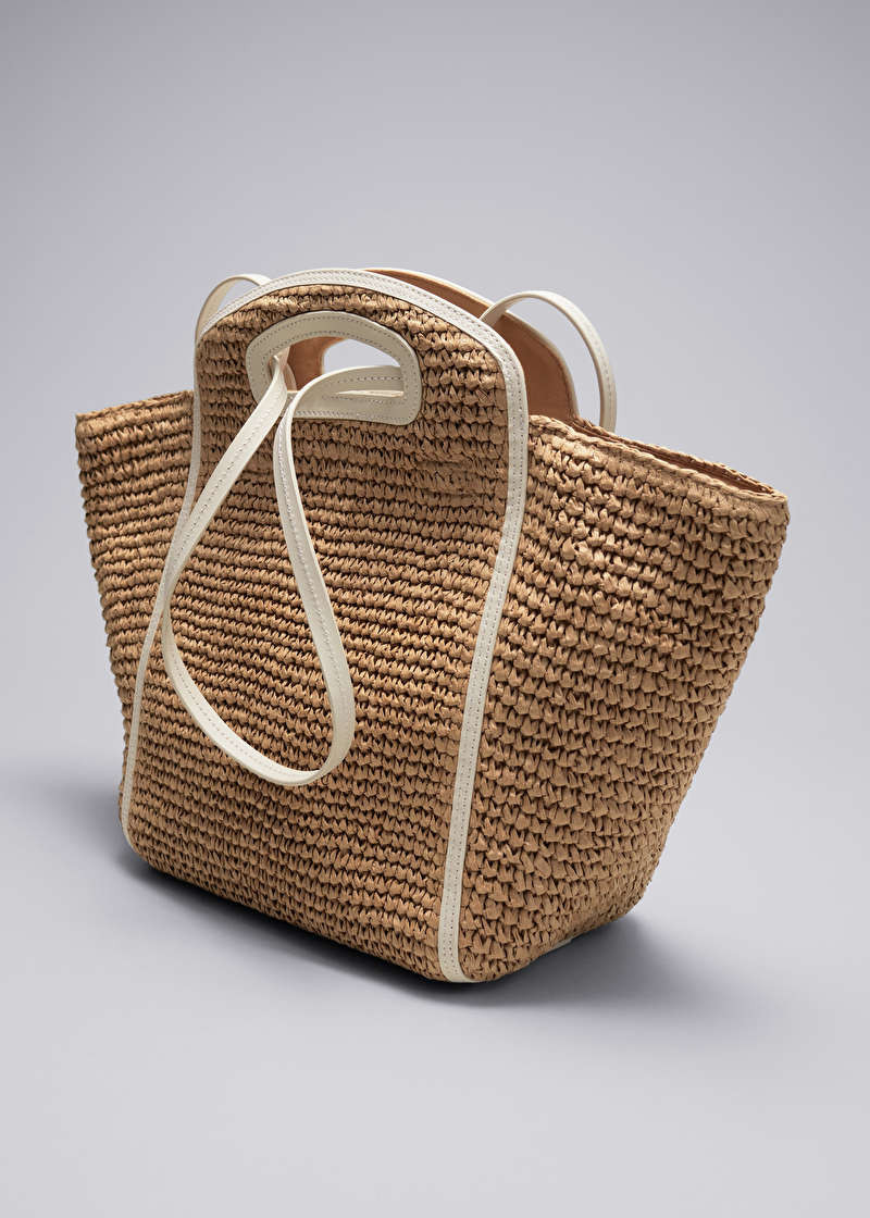Large Straw Tote | & Other Stories (EU + UK)