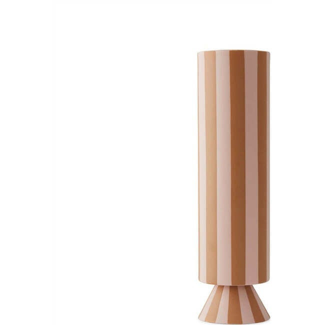 Toppu Vase, Rose & Caramel | Maisonette