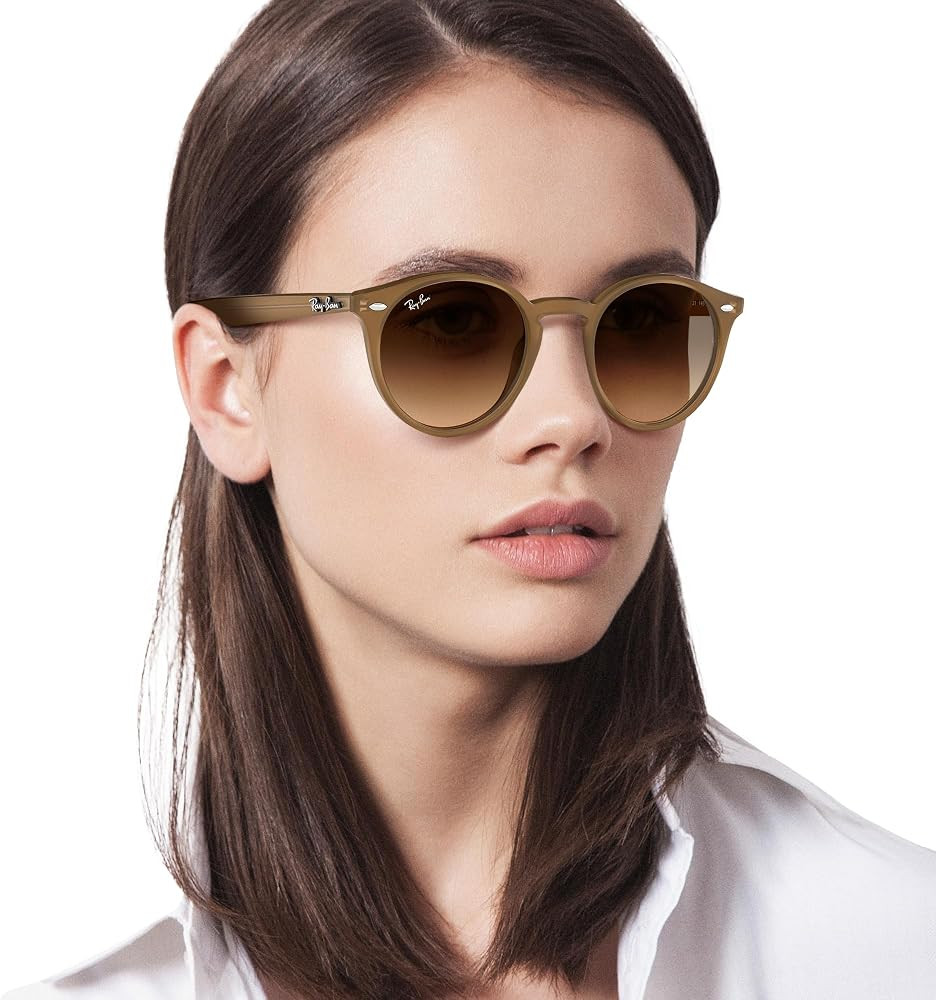 Ray-Ban womens Rb2180 Round Sunglasses | Amazon (US)