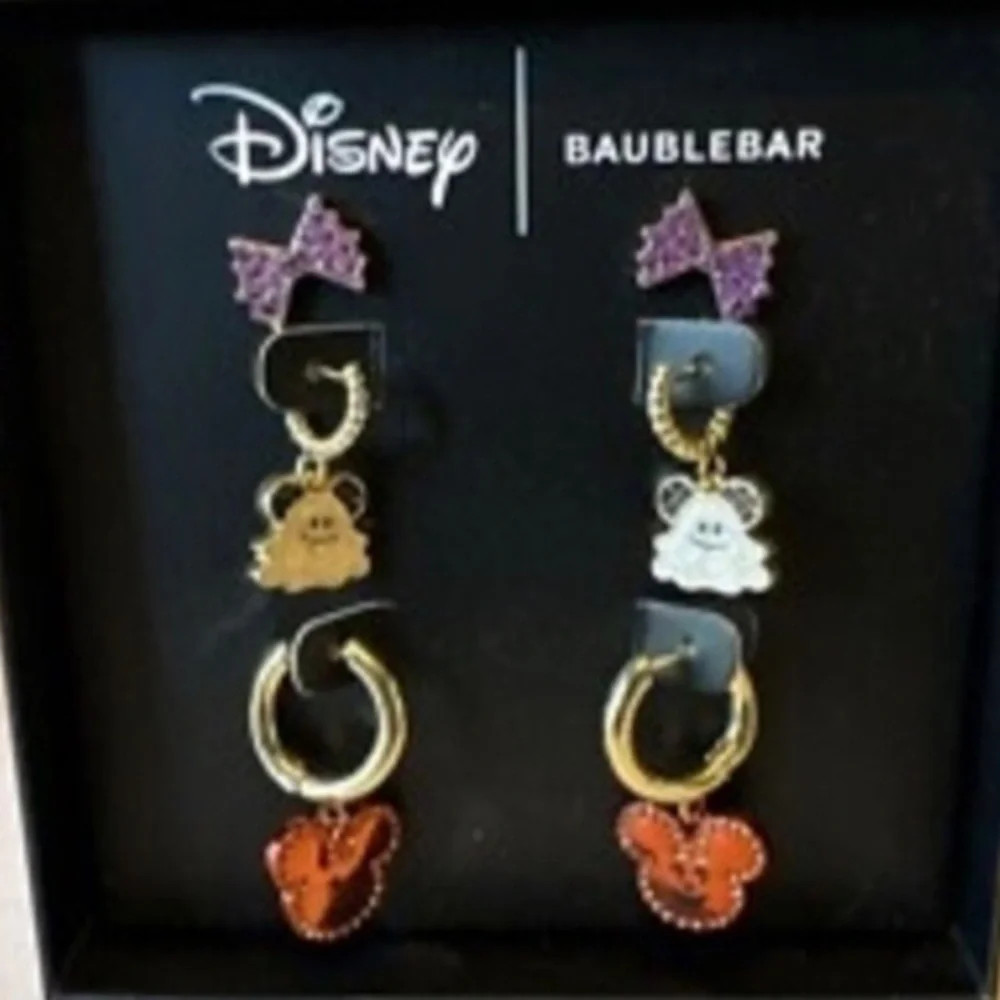 Disney BaubleBar 3 Pairs of Halloween Earrings | Poshmark