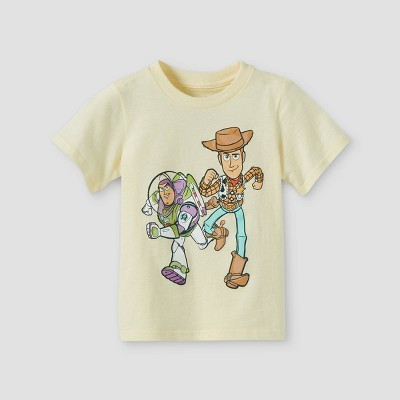 Toddler Boys' Toy Story Short Sleeve T-Shirt - Yellow 2T | Target