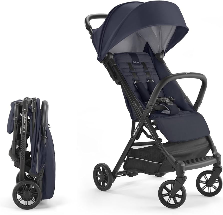 Inglesina Quid Stroller, Midnight Blue - Compact, Airplane Travel Stroller for Babies & Toddlers ... | Amazon (US)
