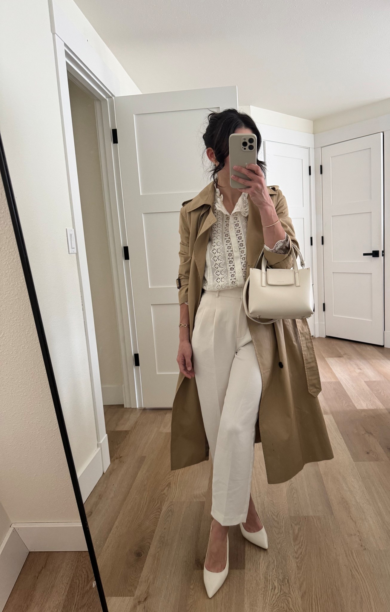 Use code elana25 for the purse! 

Size up half size in the heels, they run small! 

#LTKmomlife #LTKPetite #LTKootd