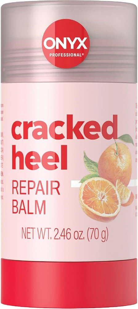 Onyx Professional Cracked Heel Repair Balm Stick, Orange Scent, 1 Pack - Dry Heels Dry Cracked Fe... | Amazon (US)