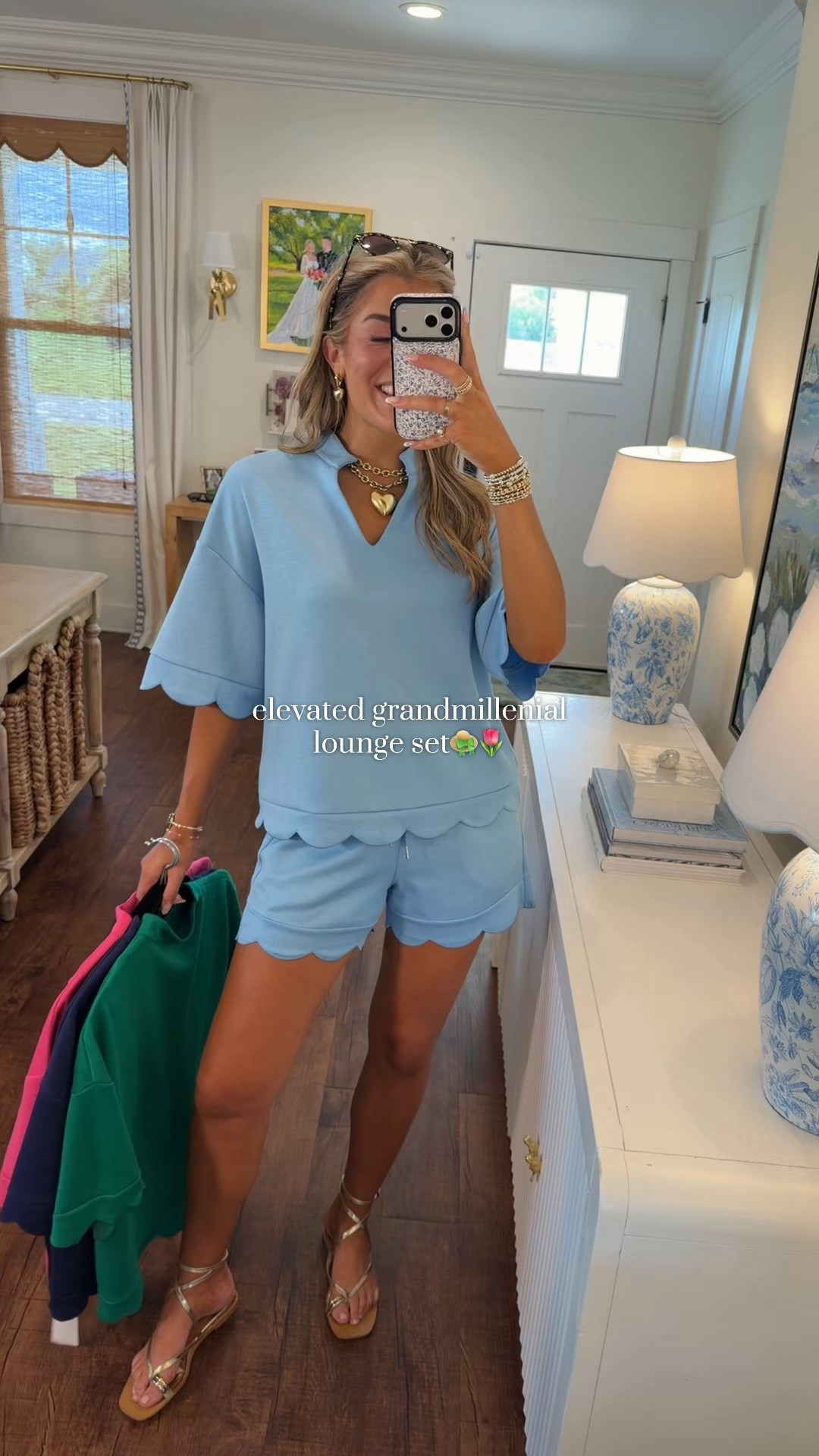 Coastal granddaughter girlies this one is for you😍 so buttery soft and comfortable! Perfect for my grandmillennial girls!🩵 wearing size medium!
#coastalgranddaughter #grandmillennial #boujeeonabudget #affordablefashion #loungeset

#LTKU #LTKSeasonal #LTKootd