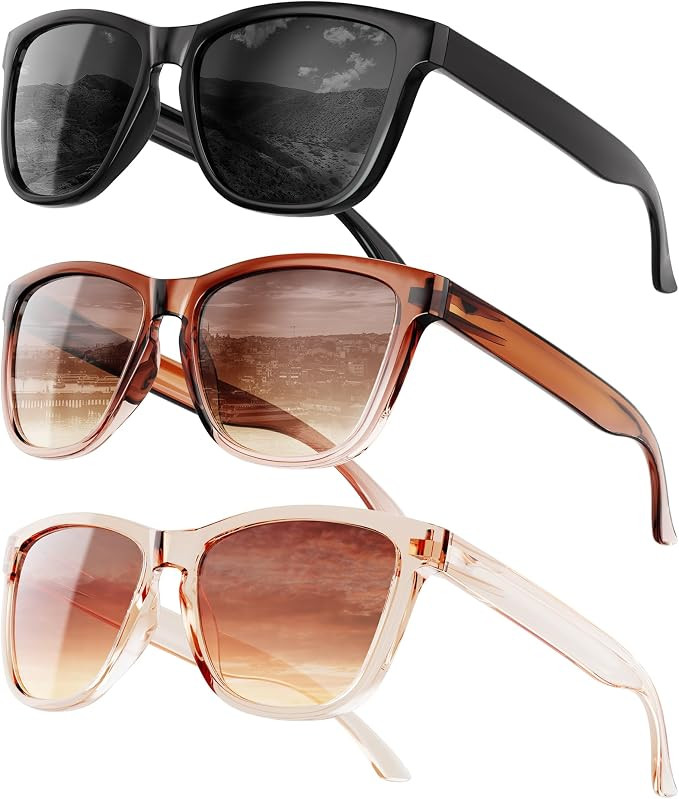 Sunglasses-women Polarized Sunglasses-womens: Trendy Sun Glasses polarized UV400 Protection Fashi... | Amazon (US)