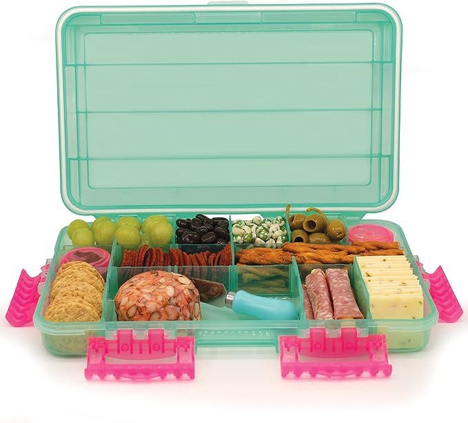 SubSafe Charcuterie Safe - Waterproof Tackle Box Container Keeps Snacks Fresh & Dry On the Go - F... | Amazon (US)