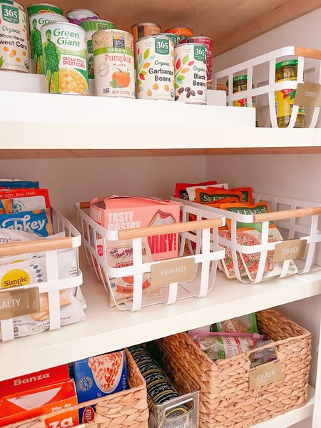 Dream pantry ✨ these organizing products and bins will help you and your family stay organized ✨

#LTKHoliday #LTKfamily #LTKhome