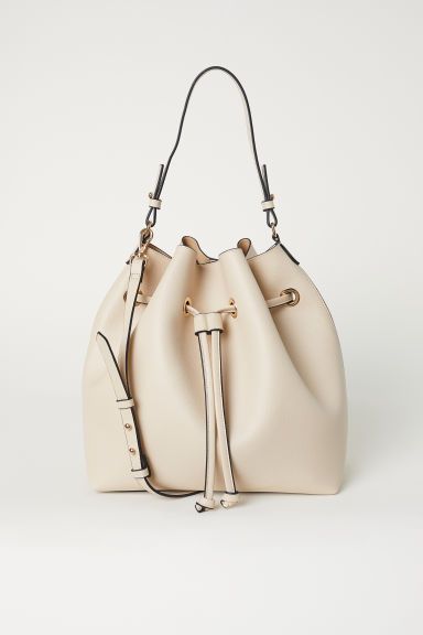 H & M - Large Bucket Bag - Beige | H&M (US)
