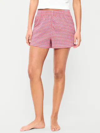 Seersucker Boxer Pajama Shorts | Old Navy (US)