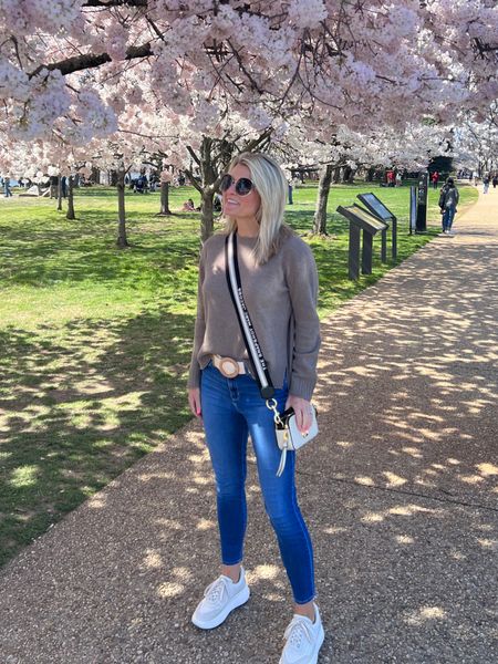 Just a girl and her Cherry Blossom tree! Loved this look for a March day in Washington, DC!

Fit4Janine, Cashmere Sweater, Marc Jacobs, L'Agence, Dolce Vita

#LTKSeasonal #LTKstyletip
