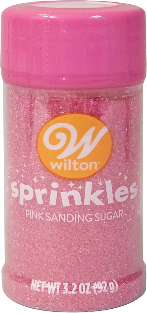Wilton Pink Spring Sugar, 3.25oz | Amazon (US)