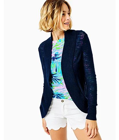 Amalie Open-Front Cardigan | Lilly Pulitzer