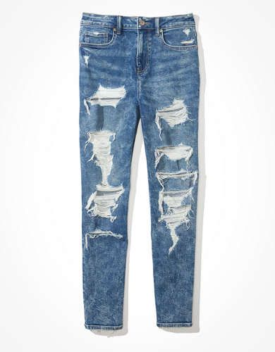 AE Stretch Mom Jean | American Eagle Outfitters (US & CA)