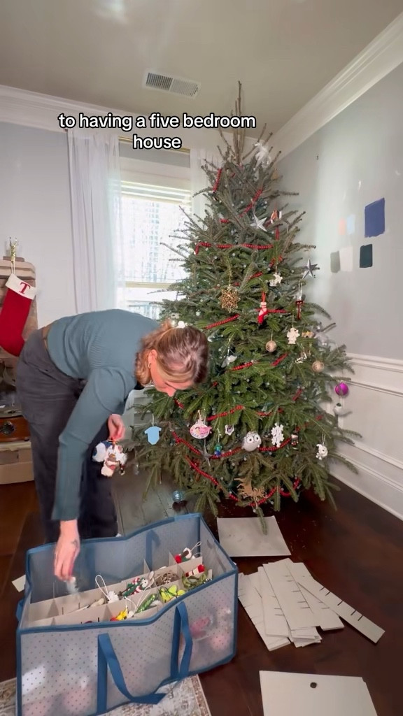 Christmas ornament storage 

#LTKSeasonal #LTKHoliday #LTKHome