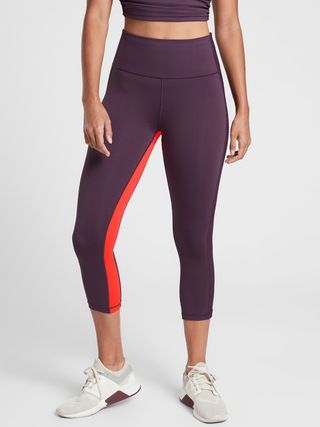 Hiit It Mesh Capri | Athleta