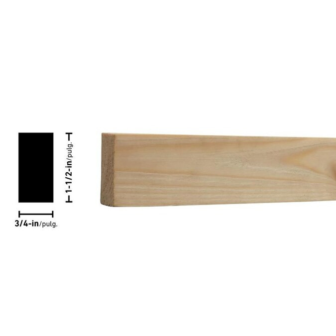 1-in x 2-in x 4-ft Square Unfinished Whitewood Board Lowes.com | Lowe's