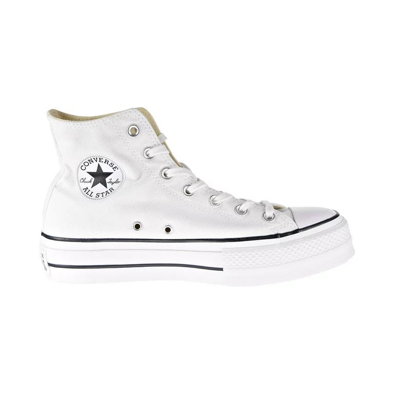 Converse Women's Chuck Taylor All Star Lift High Top Sneakers, White/Black/White, 7.5 Medium US | Walmart (US)