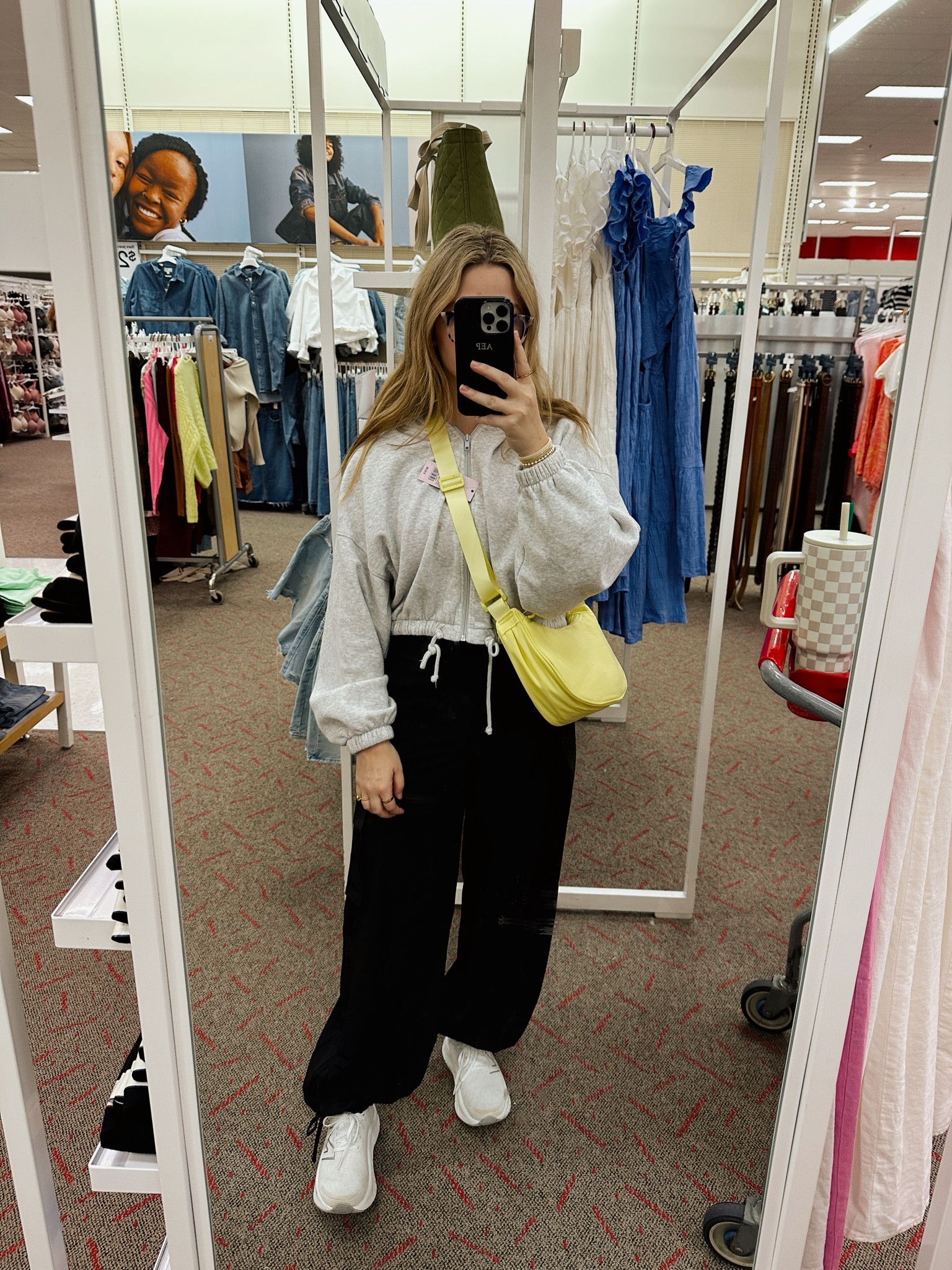 Casual, everyday outfit from Target! Found these fun crossbody bags to bring a pop of color into spring! Under $20 

#LTKSeasonal #LTKitbag #LTKSpringSale