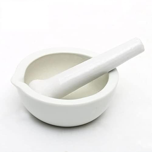3.55inch Porcelain Mortar and Pestle, Ceramic Mixing Grinding Bowl Set, Crusher DIY Tool for Kitchen | Amazon (US)