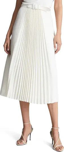 Drew Pleated Midi Skirt | Nordstrom