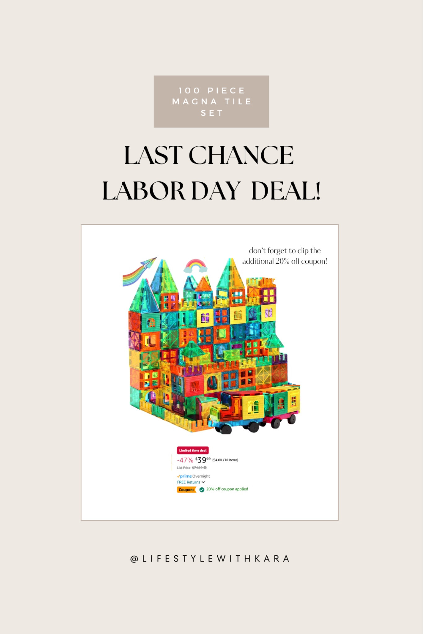 A favorite in our house! SUCH a good price today - these get played with a ton!

#LTKSaleAlert #LTKFamily #LTKKids