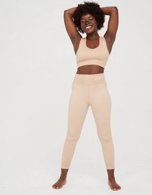 OFFLINE Ribbed Seamless High Waisted Legging | American Eagle Outfitters (US & CA)