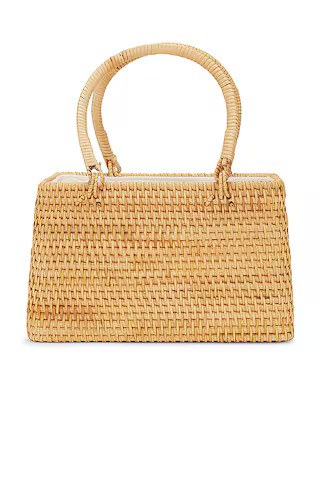 Casa Clara Ophelia Bag in Rattan from Revolve.com | Revolve Clothing (Global)