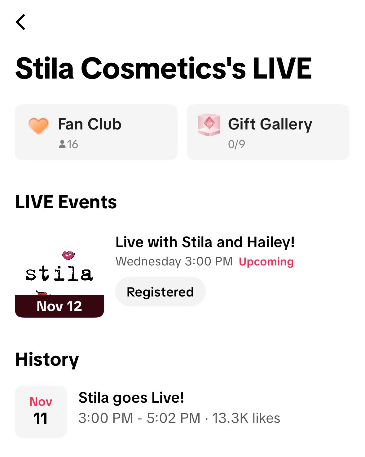 Live today on TikTok with stila cosmetics! 3-5 pm EST! Liqua-Play™ Eye Shadows, 
Stay All Day® Smudge & Set Waterproof Gel Eye Liners, & much more! Shop luxury beauty/sales limited time uncertain products. We also do free giveaways! Hope to see you soon! This is a day in my life! So much fun.

#LTKSaleAlert #LTKBeauty #LTKdayinmylife