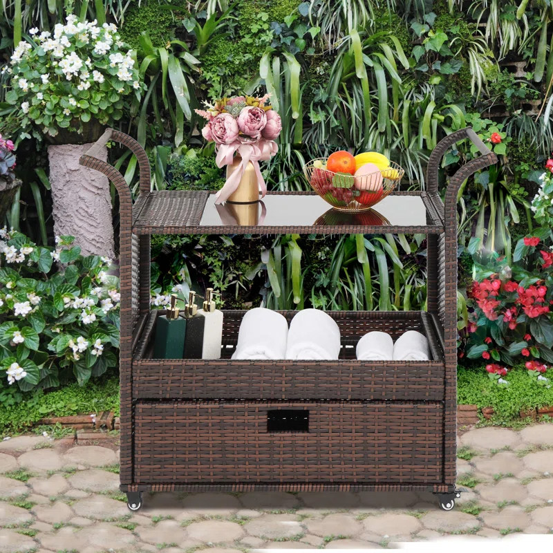 Kerley Bar Cart | Wayfair North America