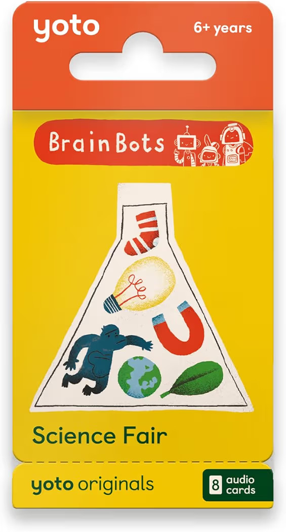 YOTO BrainBots Science Fair - 8 Kids Audiobook Cards for Use with Player & Mini All-in-1 Audio Pl... | Amazon (US)