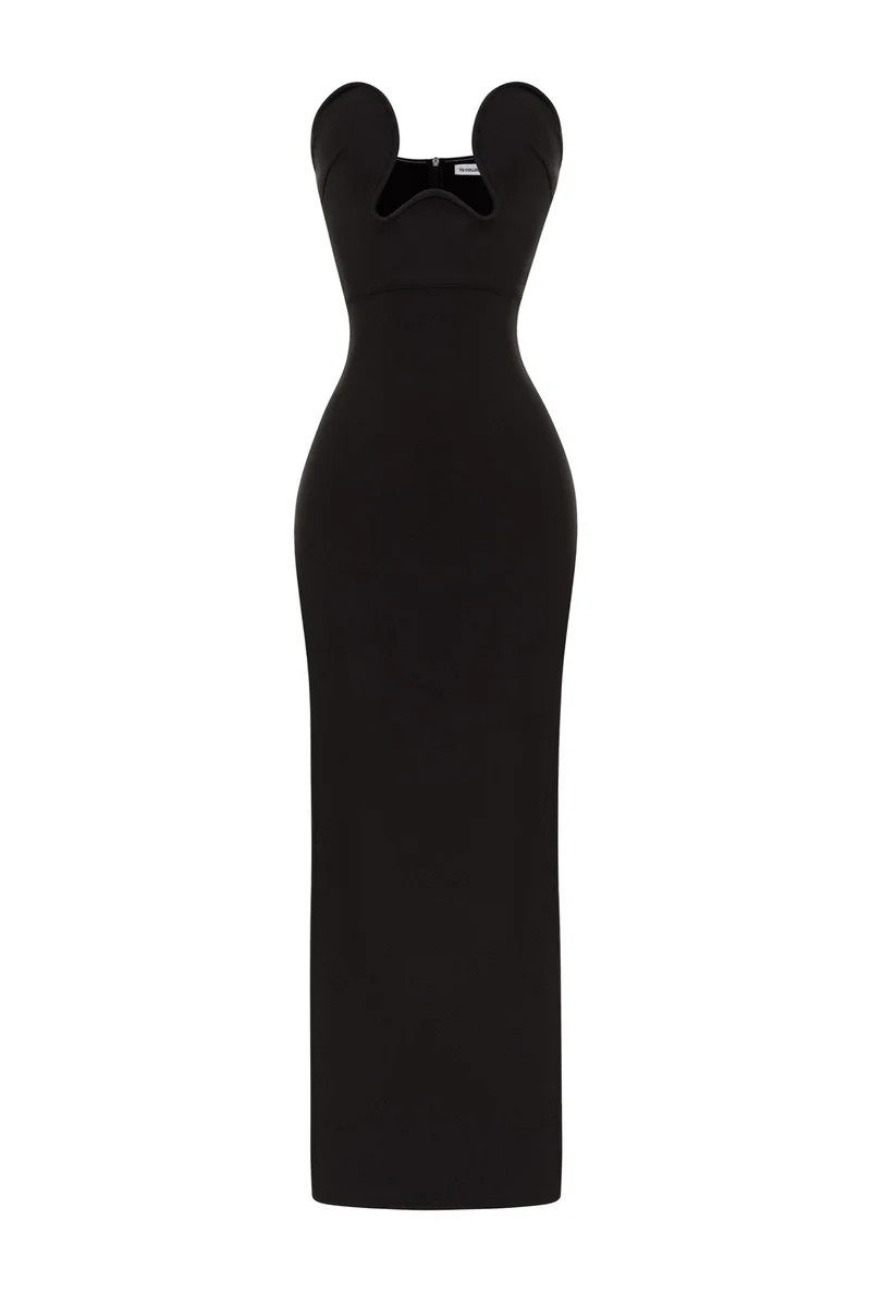 Soho Maxi Split Dress | YG Collection | YG Collection