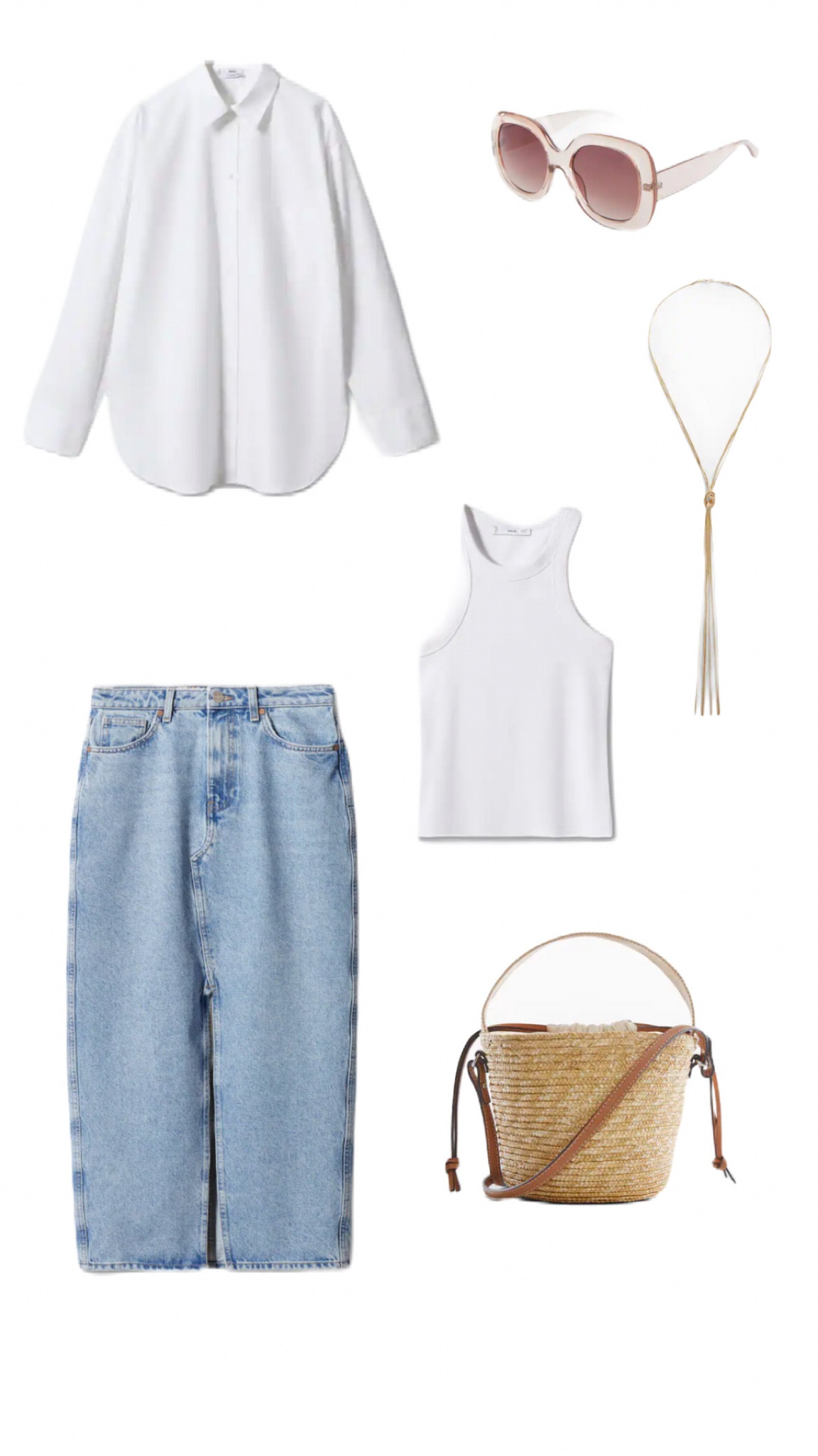 Outfit from Mango. Summer Style 2023. 

#LTKSeasonal #LTKstyletip #LTKshoecrush