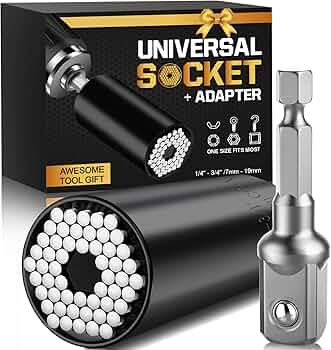 Stocking Stuffers for Adults Men, Super Universal Socket Tools, Christmas White Elephant Gifts fo... | Amazon (US)