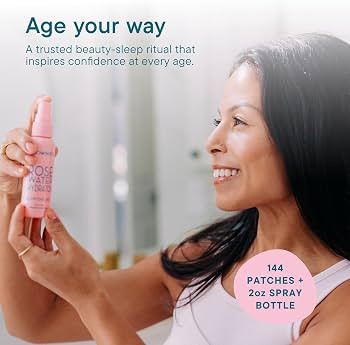 Frownies Forehead & Between the Eyes Facial Patches and Rose Water Hydrator Combo \u2013 Wrinkle ... | Amazon (US)