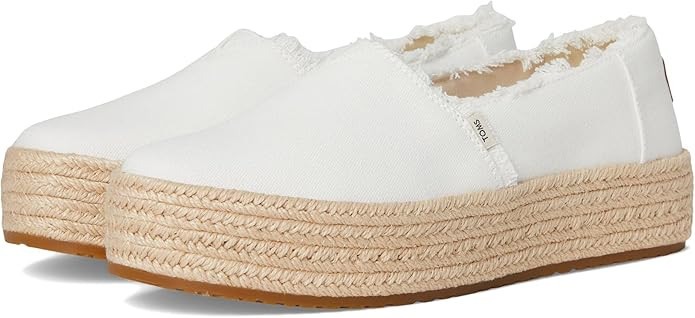 TOMS Women's Valencia Espadrille, Fabric Upper | Amazon (US)