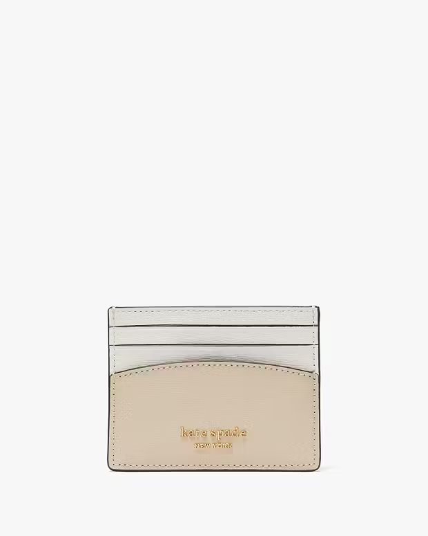 Morgan Colorblocked Card Holder | Kate Spade (US)