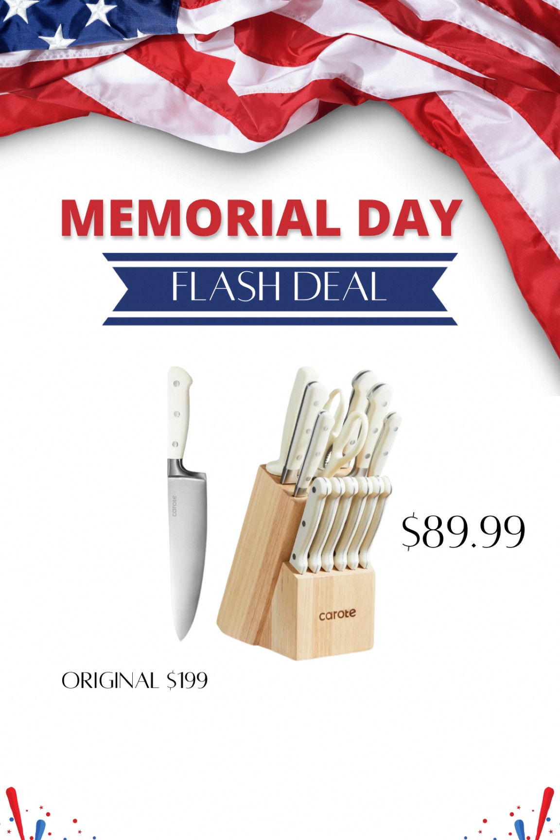 Memorial day sale
Walmart 
Kitchen 
Home 
Knife set 


#LTKSaleAlert #LTKFindsUnder50 #LTKHome