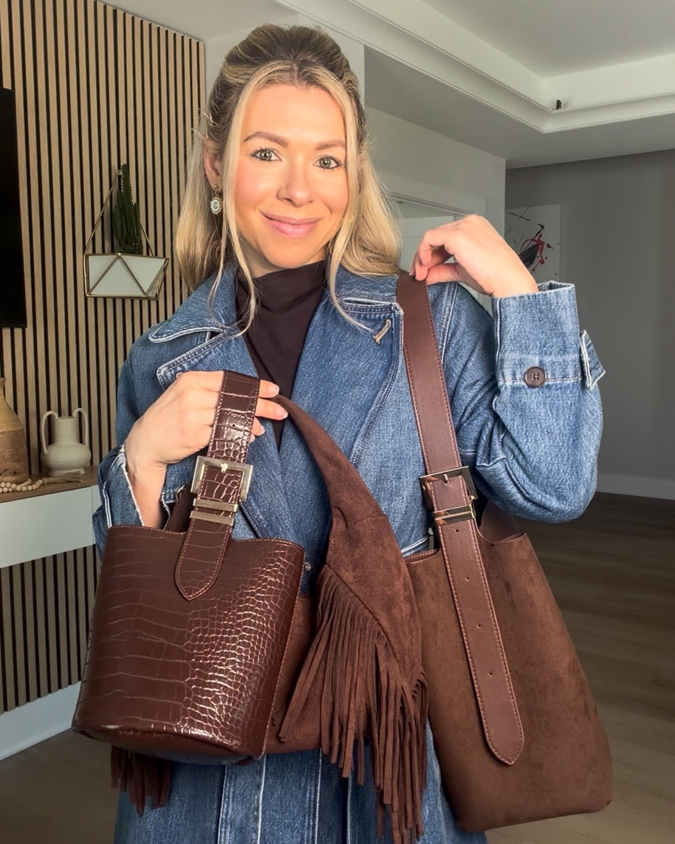 My favorite Target handbags for Fall! All in the trending chocolate color 

#LTKSeasonal #LTKHoliday #LTKFindsUnder50