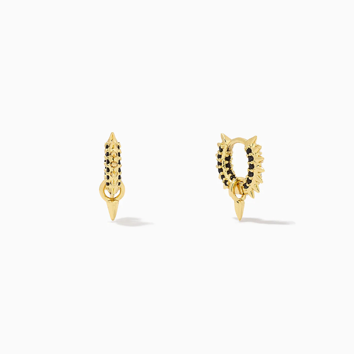 Spike Huggie Earrings | Uncommon James